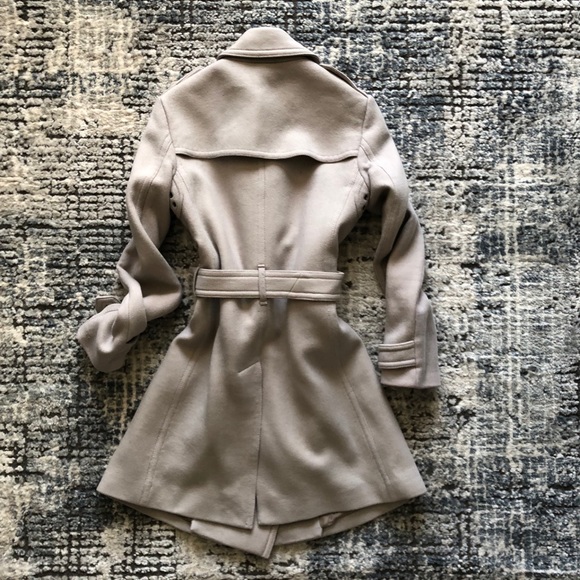 Authentic Burberry Brit Wool Cashmere Coat S4 - Picture 2 of 6